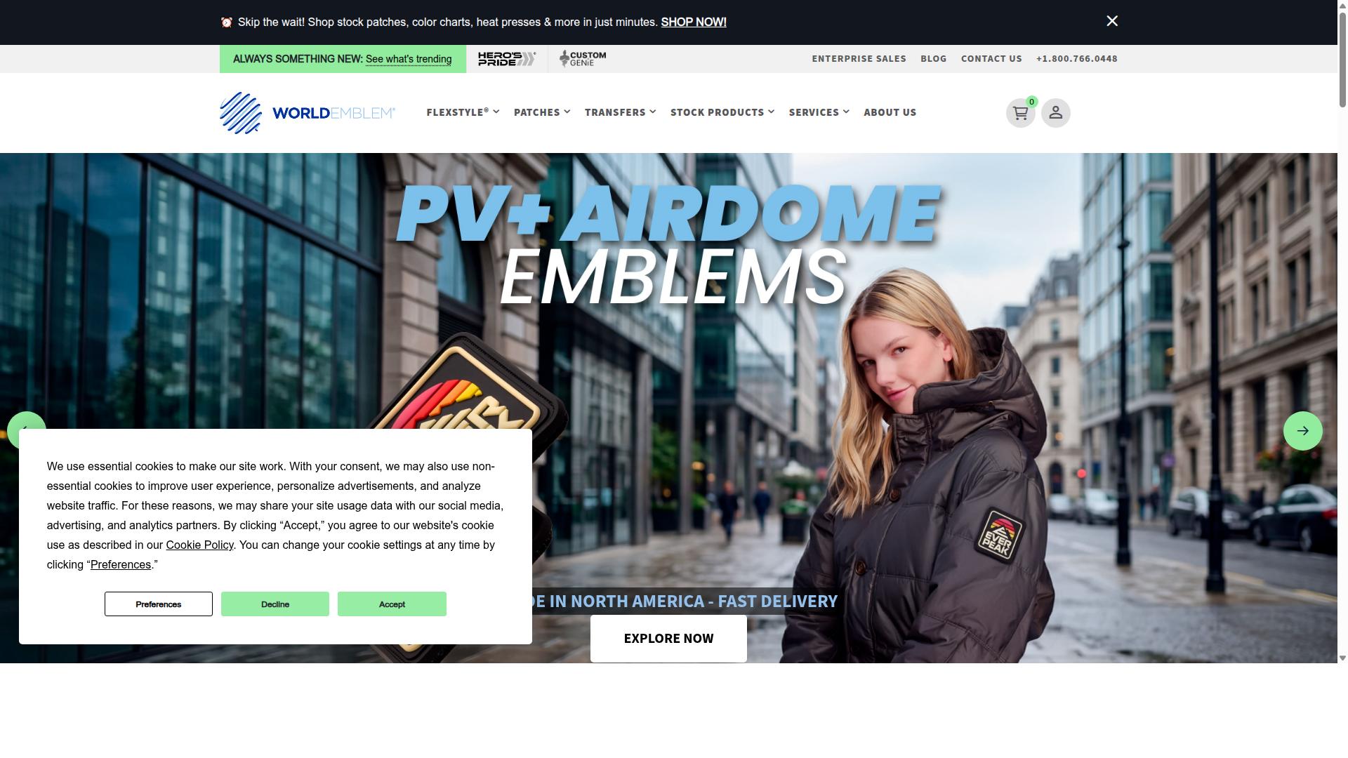 World Emblem website